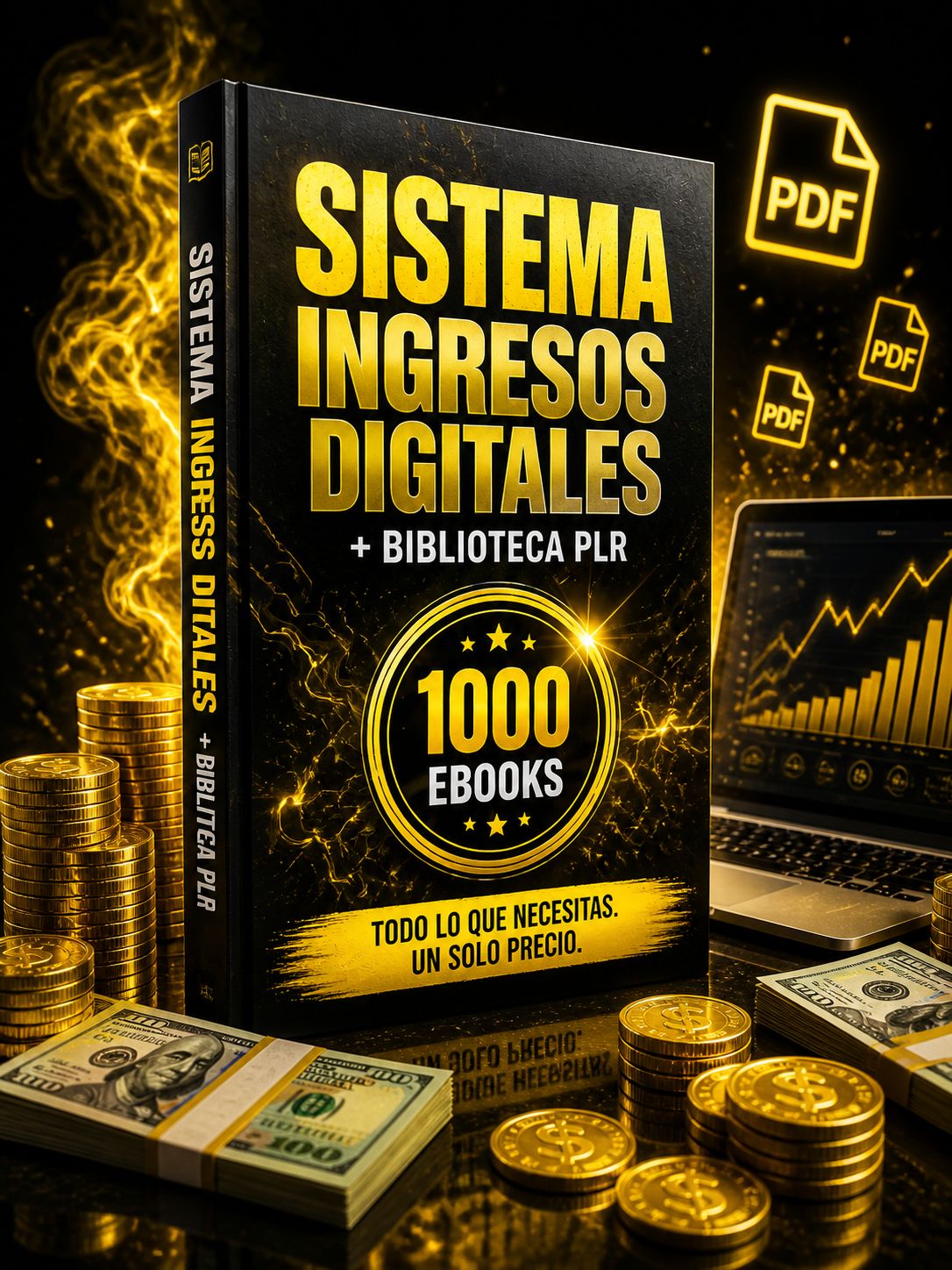 SISTEMA INGRESOS DIGITALES (1.000 EBOOKS + TIENDA SHOPIFY + GUÍAS)